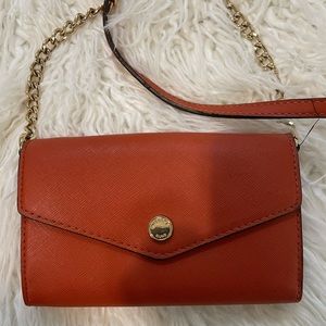 Michael Kors crossbody wallet.